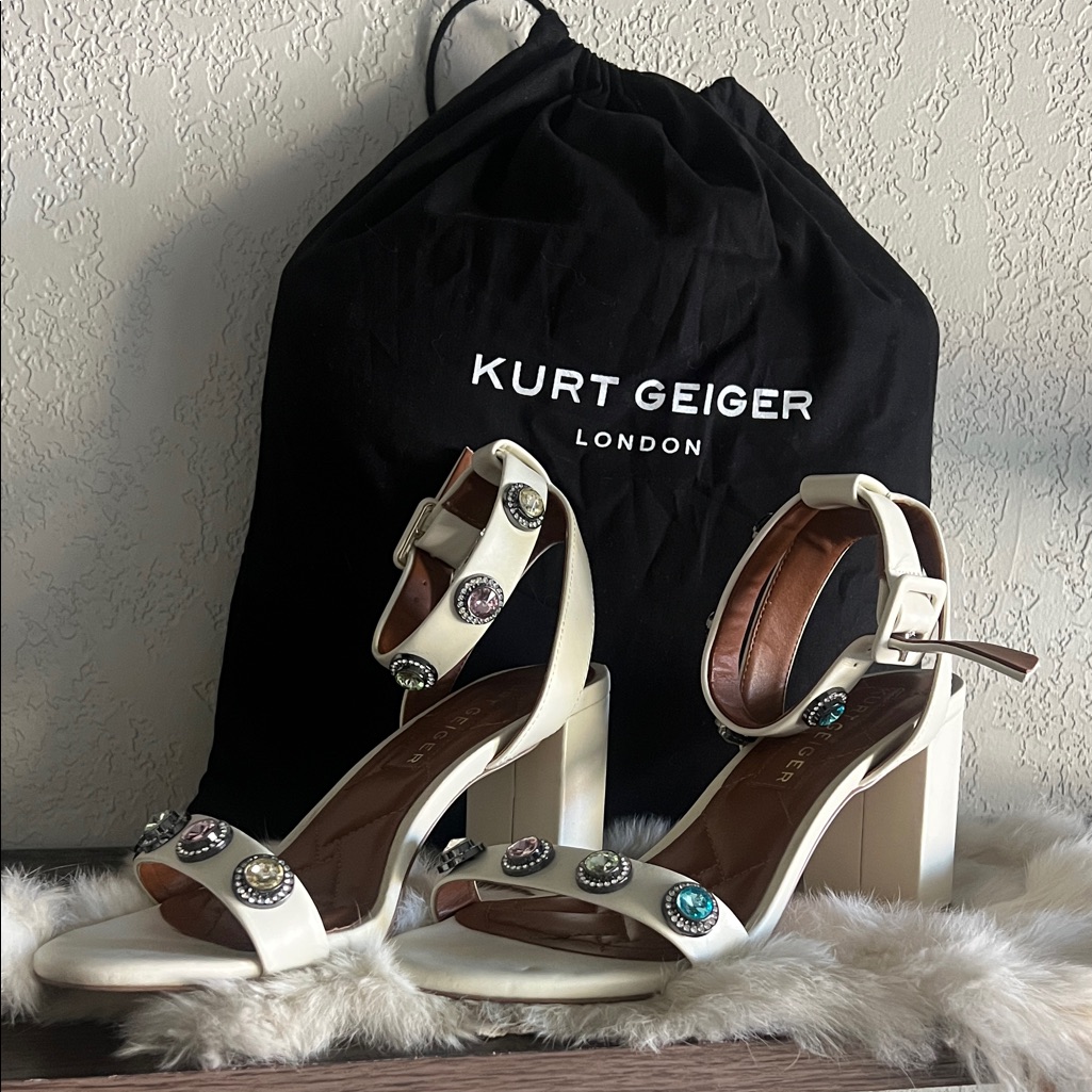“Octavia” Ankle Strap Kurt Geiger Heels